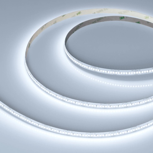Лента светодиодная MICROLED-M320-8mm 24V White6000 (8 W/m, IP20, 2216, 5m) (Arlight, 130 лм/Вт)