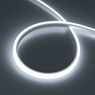 Лента герметичная WAVE-TOP-PU-A144-10x10mm 24V White5700 (5 W/m, IP68, 5m, wire x2) (Arlight, Вывод боковой, 3 года)