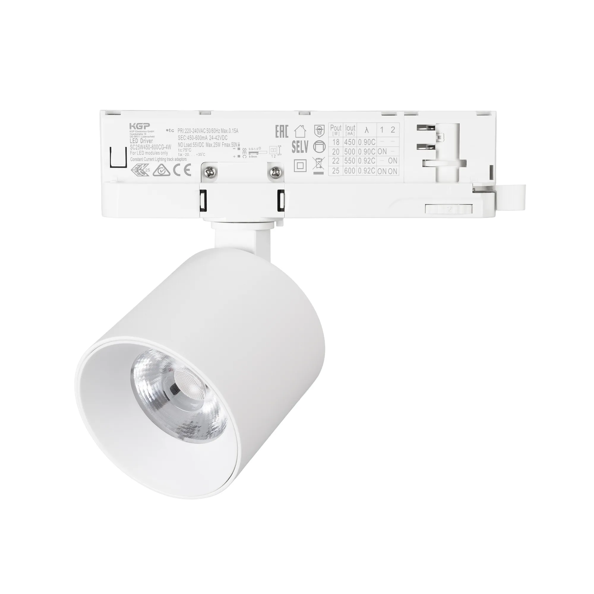 Светильник LGD-DYKE-4TR-R75-16W Warm3000 (WH, 38 deg, 230V) (Arlight, IP20 Металл, 5 лет) - изображение товара