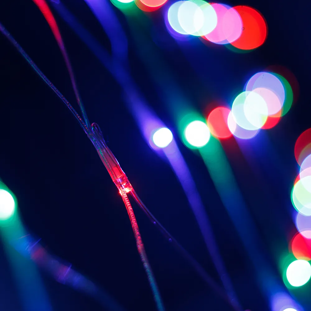 Светодиодная гирлянда ARD-NETLIGHT-HOME-1500x1500-CLEAR-150LED RGB (230V, 12W) (Ardecoled, IP20) - изображение товара