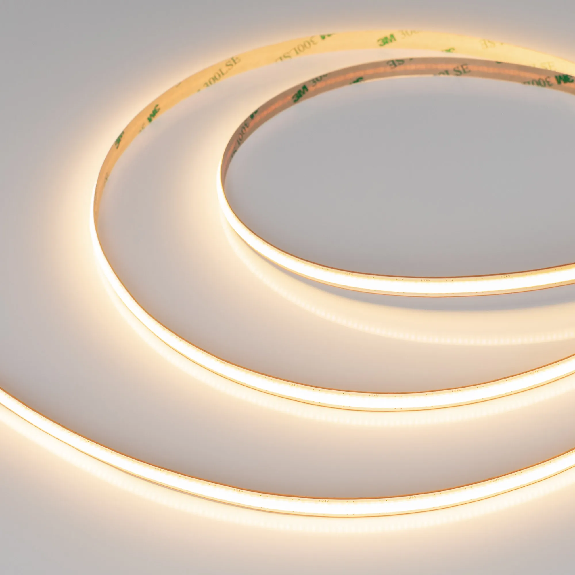 Лента светодиодная COB-X528-8mm 24V Warm3000 (6 W/m, IP20, 5m, FreeCut) (Arlight, Свободная резка) - изображение товара