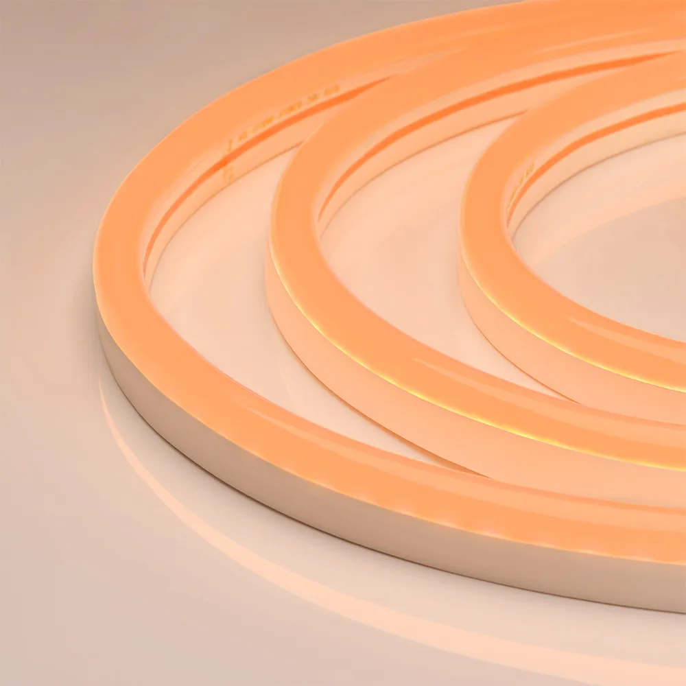 Гибкий неон ARL-NEON-2615PH-SIDE 230V Amber (Arlight, 8 Вт/м, IP65) - изображение товара