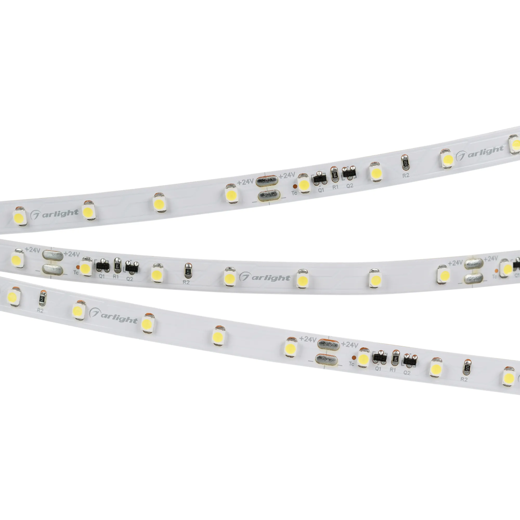 Лента светодиодная RT-10000 24V Warm3000 (3528, 60 LED/m, 10m) (Arlight, 4.8 Вт/м, IP20)