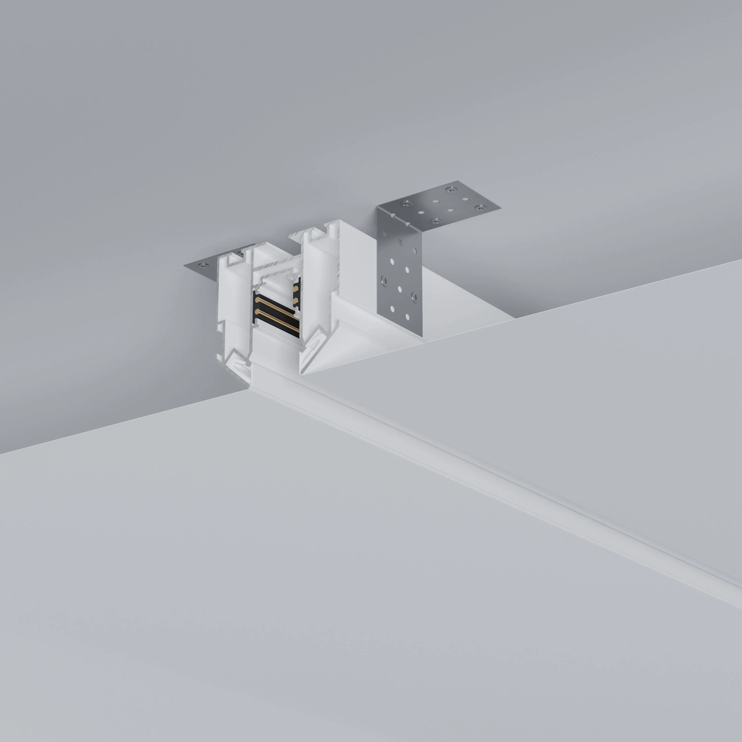 Крышка боковая MAG-ORIENT-COVER-SIDE-STR-2000 (WH) (Arlight, Пластик)